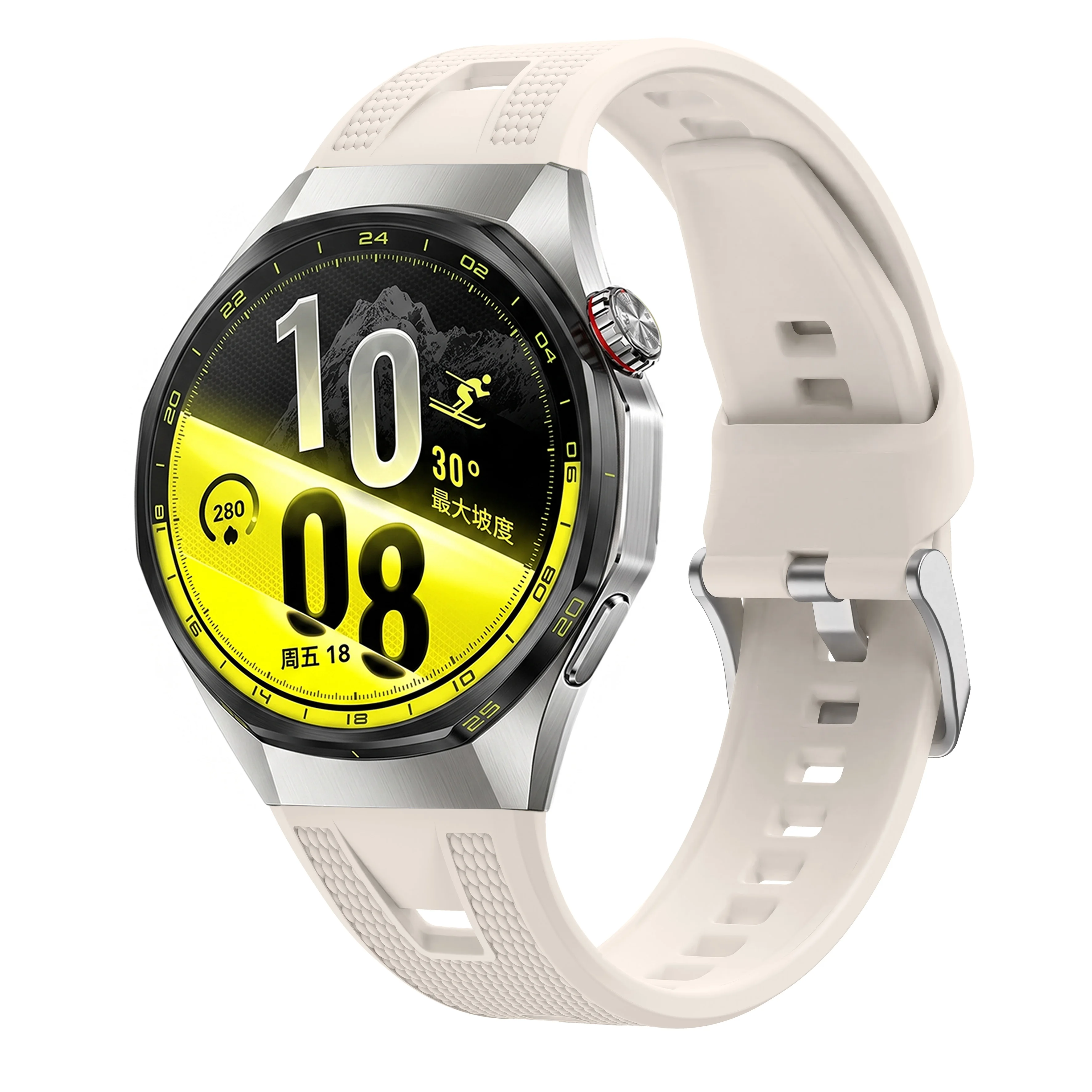 Premium Silicone Sport Strap for Smartwatch - Official 1:1 Replacement Band