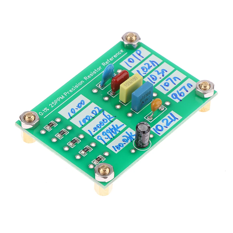

Precision Resistance Reference Board Used With AD584 LM399 To Calibrate And Calibrate Multimeters