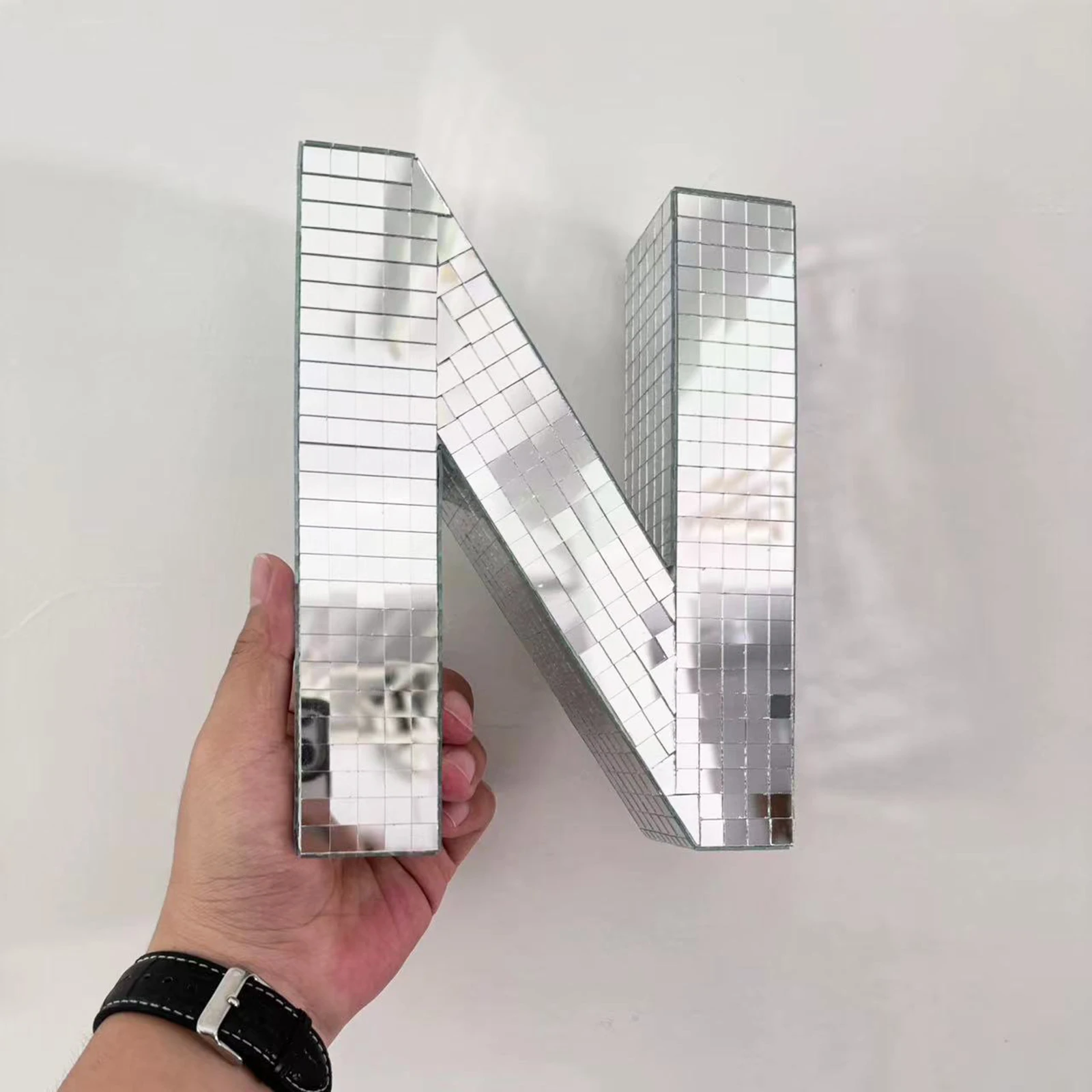 8 Inch Mirror Letter Number Wall Decor Wedding Letters Sign Board Funny  Home Decoration Disco Letters Number Decor Wall Art - AliExpress, image size:1600x1600