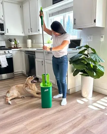 dust mop, cedar mop, floor mop, cedar mop stick, easy wring spin mop, fiber mop, flat mop