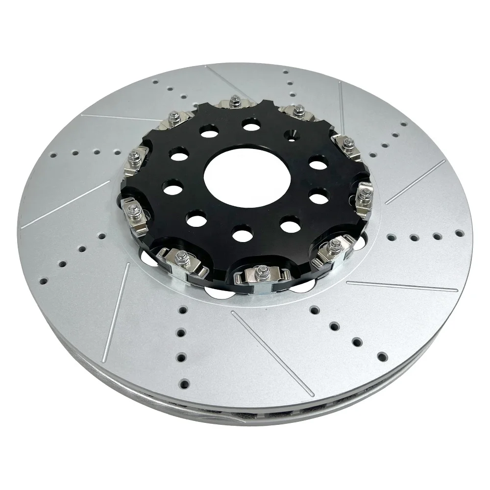 

340X30mm 1K0615301AD Sport Car Disk Break Drilled Slotted Floating Brake Disc