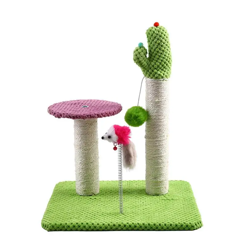 

Cat Scratchers For Large Cats Scratching Post For Kitten With Dangling Ball Cat Scratcher Kitten Scratch Post For Indoor Cats