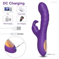 Kaninchen Vibrator für Frauen G-Punkt Vagina Vibrator Klitoris Brustwarzen Stimulator weibliche Masturbation Erwachsenen waren Sexspielzeug für Frauen 6