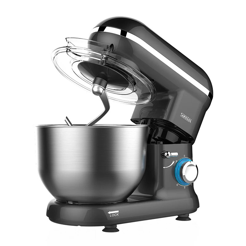 Mini Blender 600W 4.5L Stainless Steel Bowl Electric Hand Mixer Cream Beater Egg Beater Chef Machine Home Food Stand Mixer