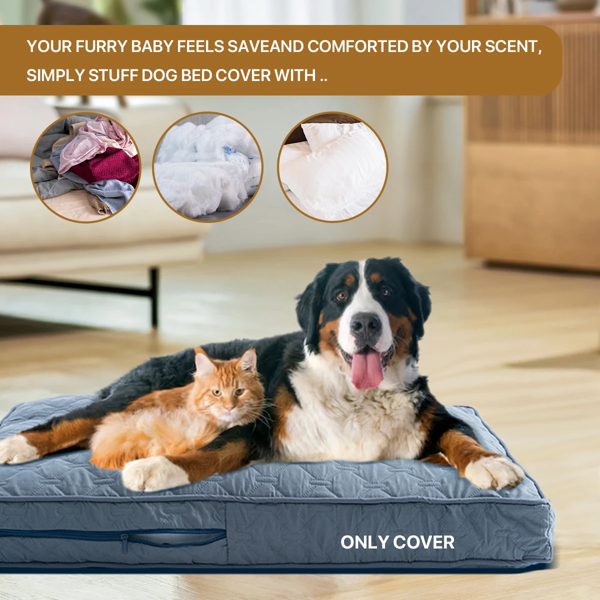 Orthopedic Dog Bed Cover 1