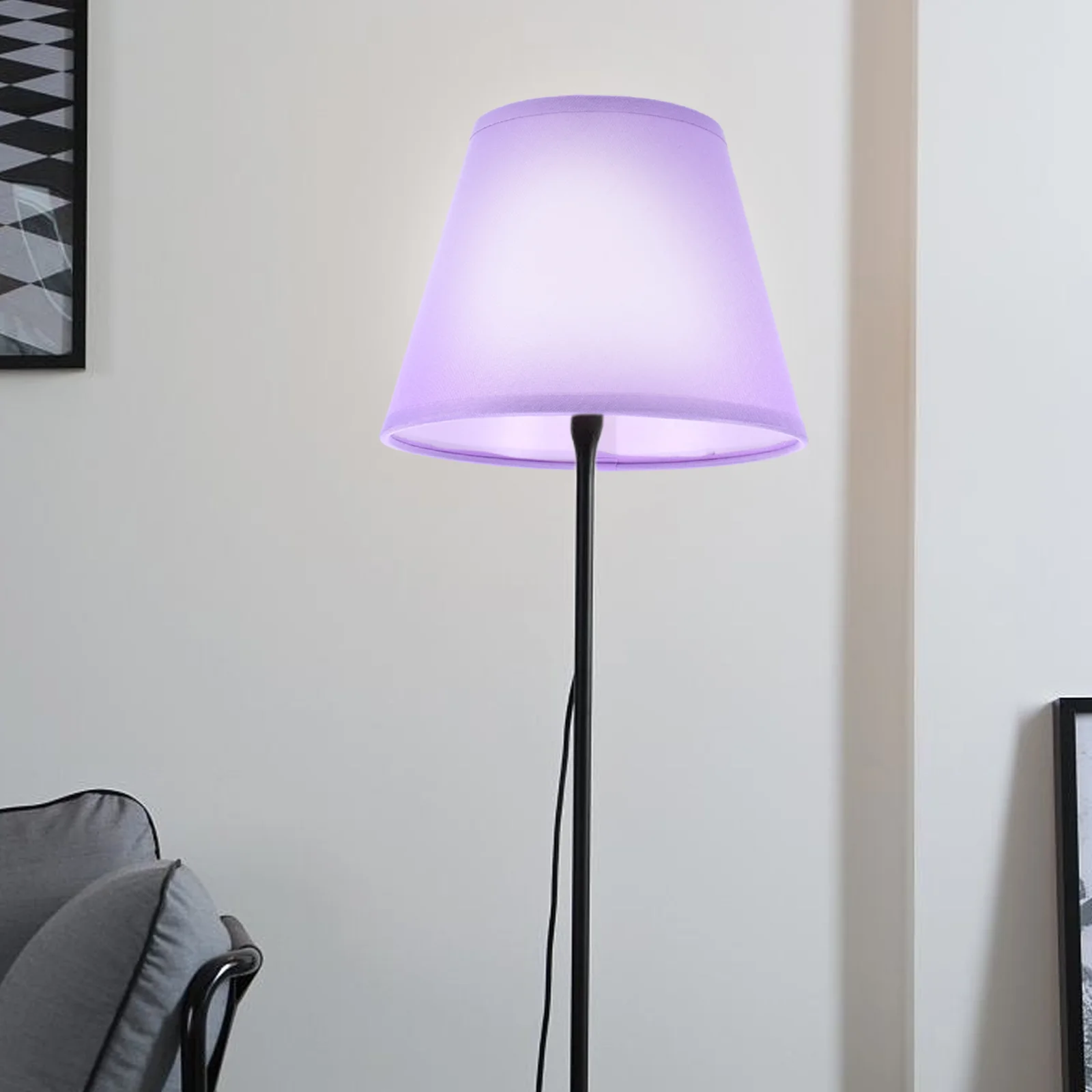 

Lamp Shade for Pendant Fabric Lampshade Table Cover Linen Lampshades Rattan Light