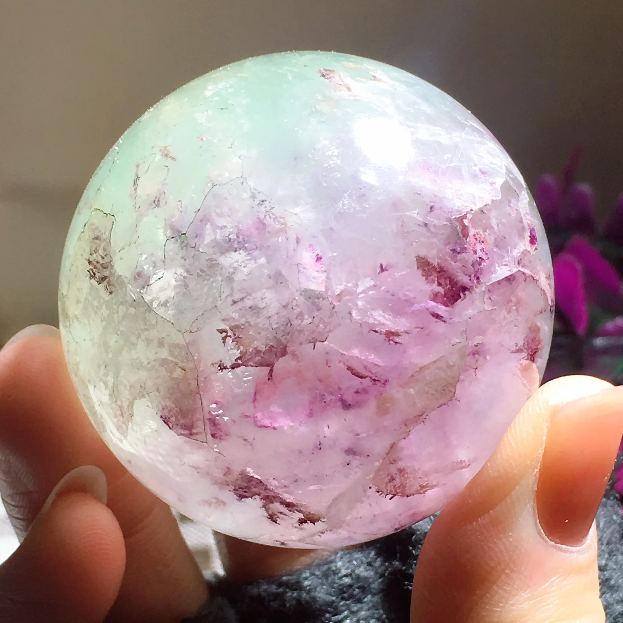 Fluorite Sphere 2535