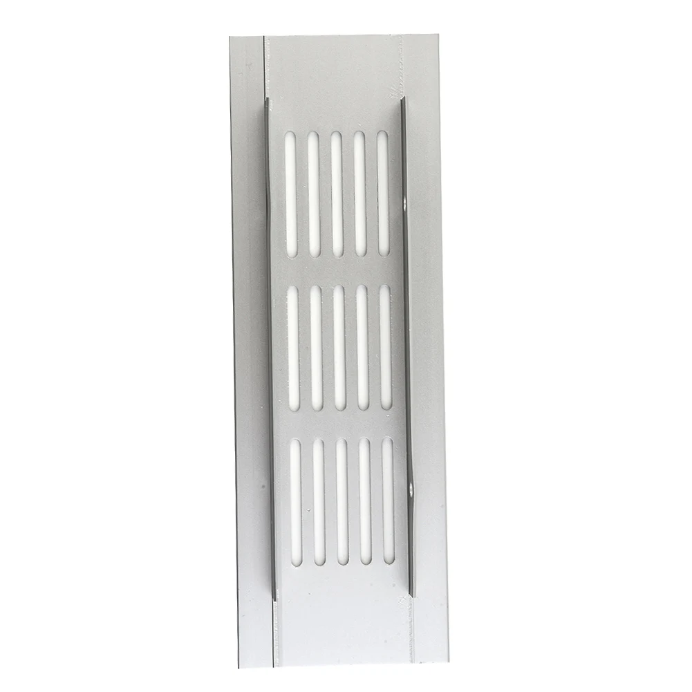 

50mm Aluminium Rectangular Cabinet Wardrobe Air Vent Grille Ventilation-Cover For Wardrobes Shoe Cabinets Bathroom Doors Parts