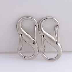 Adjustable Metal Buckles Set for DIY Chain Straps - 5 Pieces (Silver)
