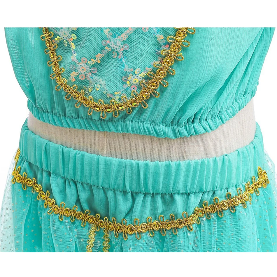 Klassiek Disney prinses Jasmine kostuum Aladdin officieel