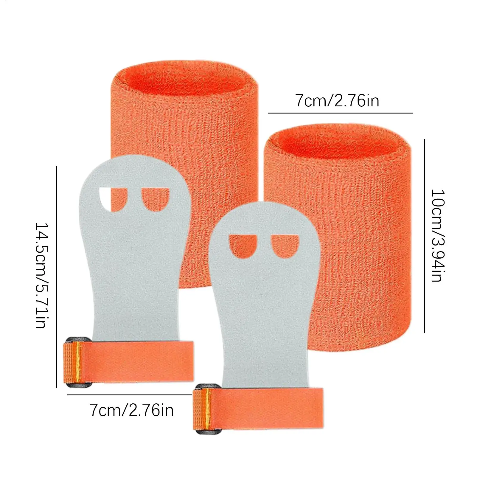 1 set Gymnastics Grips Wristbands Sets for Girls Youth Kids Gymnastic Hand Grips Gymnastic Bar Palm Protection Wrist Support