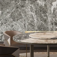 Luxury Marble Dining Table and Chair Set - Image 4
