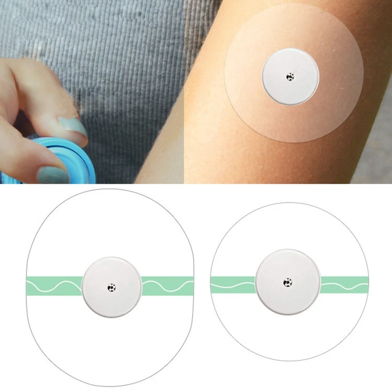 

30/50PCS Patches Waterproof Self-Adhesive Sticker Clear Sweat-proof Protections Stickers for Face Body Breathable