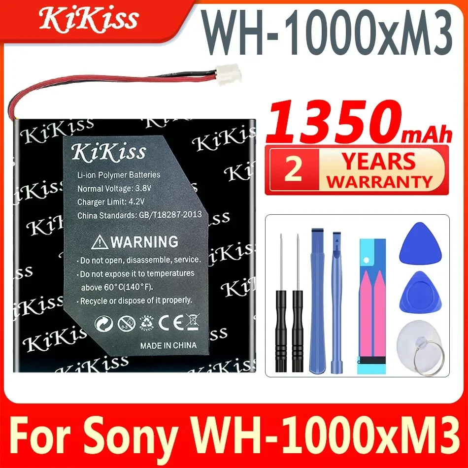 Batteria Kikiss Da 1350Mah Per Batterie Sony Wh-1000Xm3 Wh-Xb900N Wh-Ch710N Ad Alta Capacità