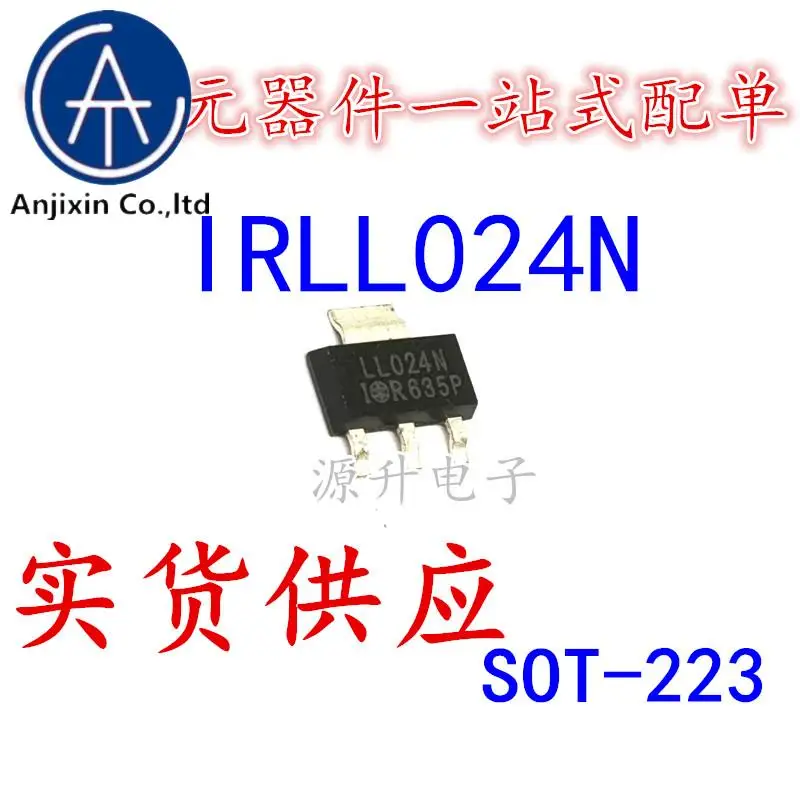 

20 шт., 100% оригинальные новые трубки IRLL024NTRPBF IRLL024N LL024N с полевым эффектом, МОП-трубки SOT-223