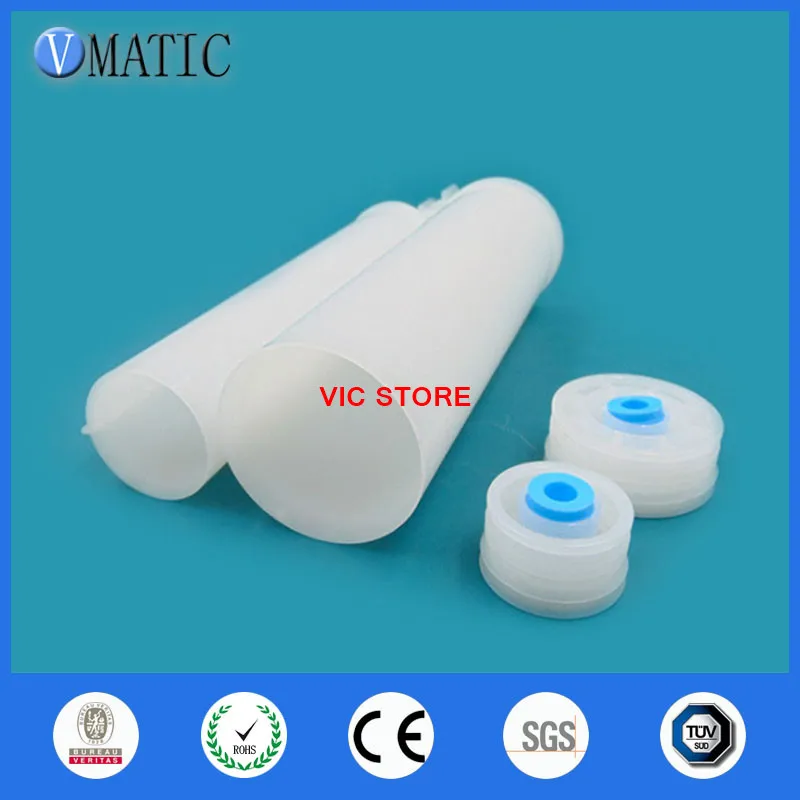 Free Shipping 200ml/cc Glue Dispensing Plastic Cartridge 2:1 For Glue Caulking Gun