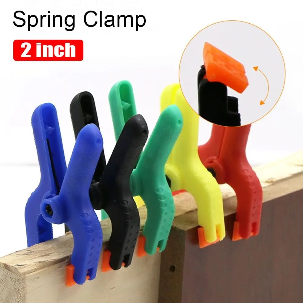 Lot De 4 Pinces étau En Plastique - Ouverture Max 30 Mm - Multi-usages - Neuf