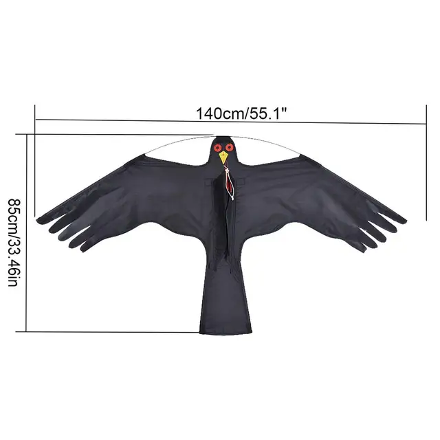 2022 Farm Madarak Ijesztő Hawk Repülõ Sárkány Szimulált Hawks Fluelflivective Ijesztõ Szélenergia Professzionális Galamb Scarer Készülék - Image 5
