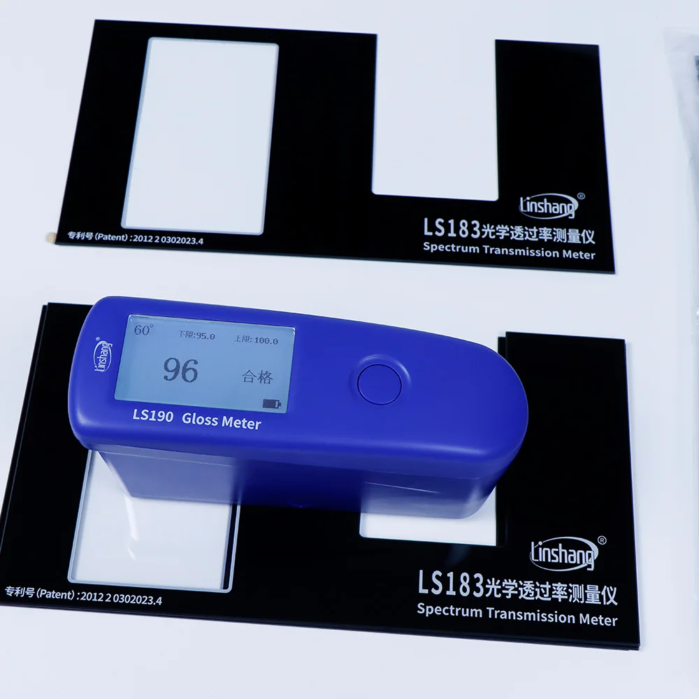 Linshang 60° Digital Sheen Glossmeter Gloss Meter Tester Checker Unit 0-200GU for Car Paint Marble Paper Plasctic LS190 3