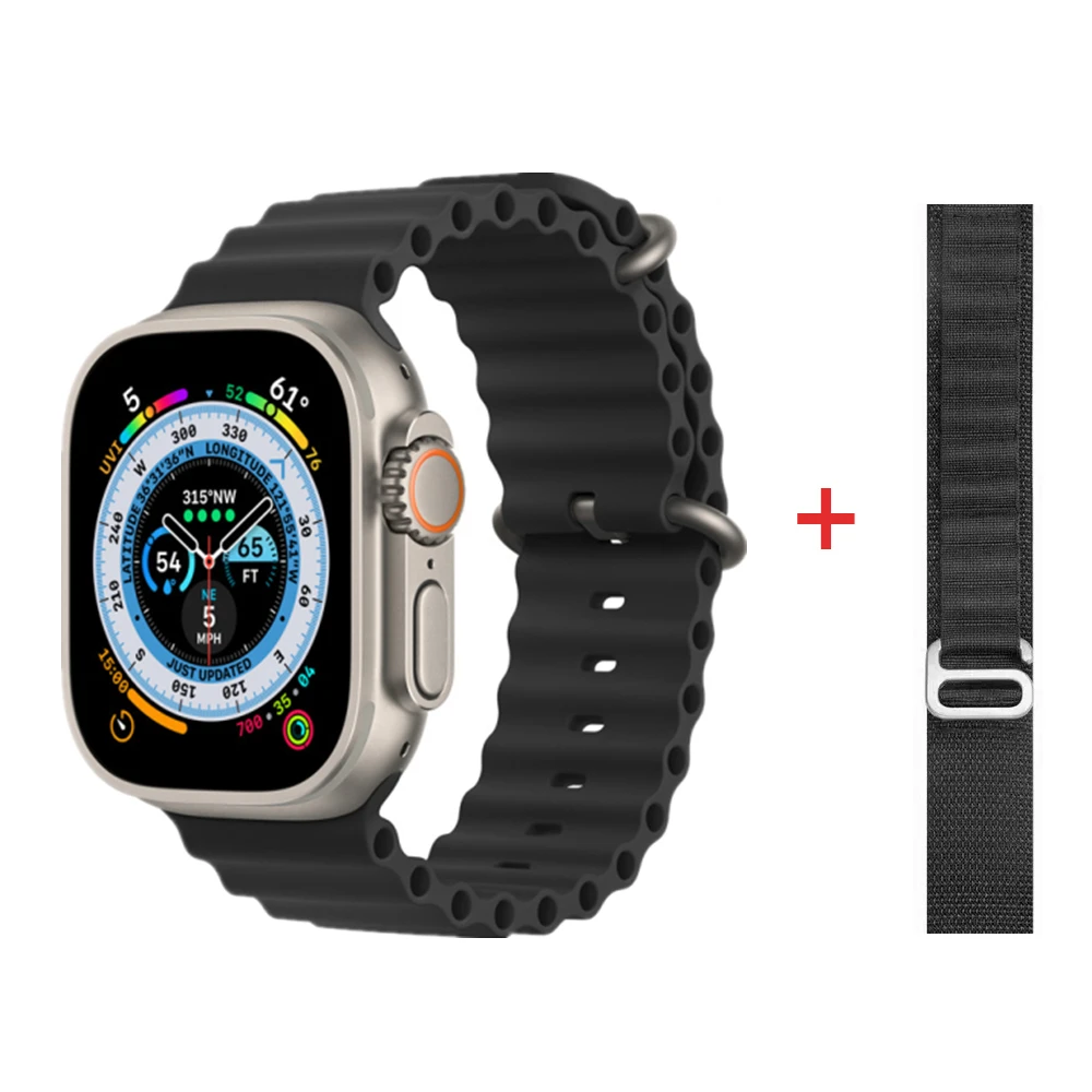 NEW Smart Watch Ultra Series 8 NFC Bluetooth Call Smartwatch Temperature Measuring Health Monitoring Men Women Fitness Bracelet 19