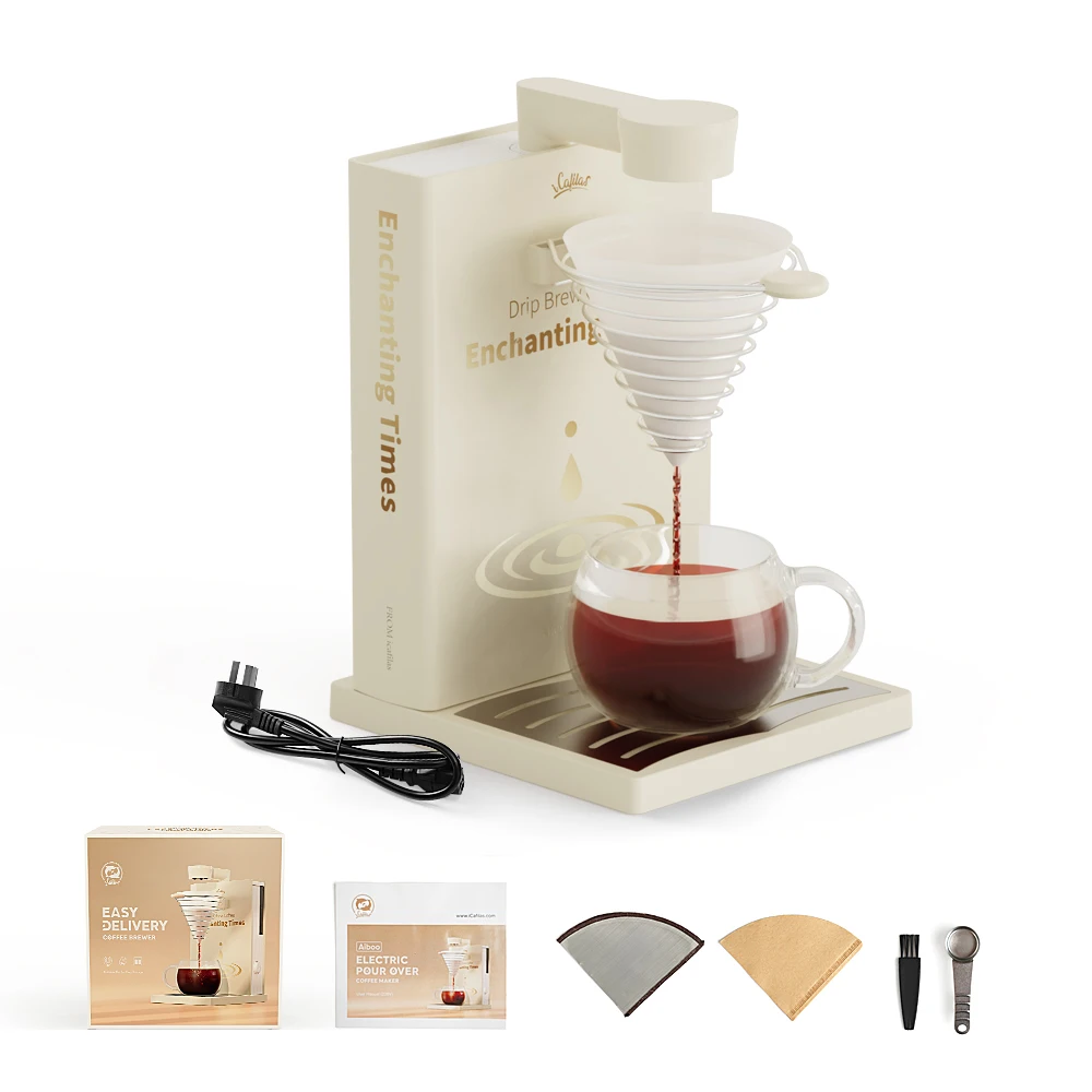 ICafilas Portable Electric Coffee Maker - ماكينة ق...