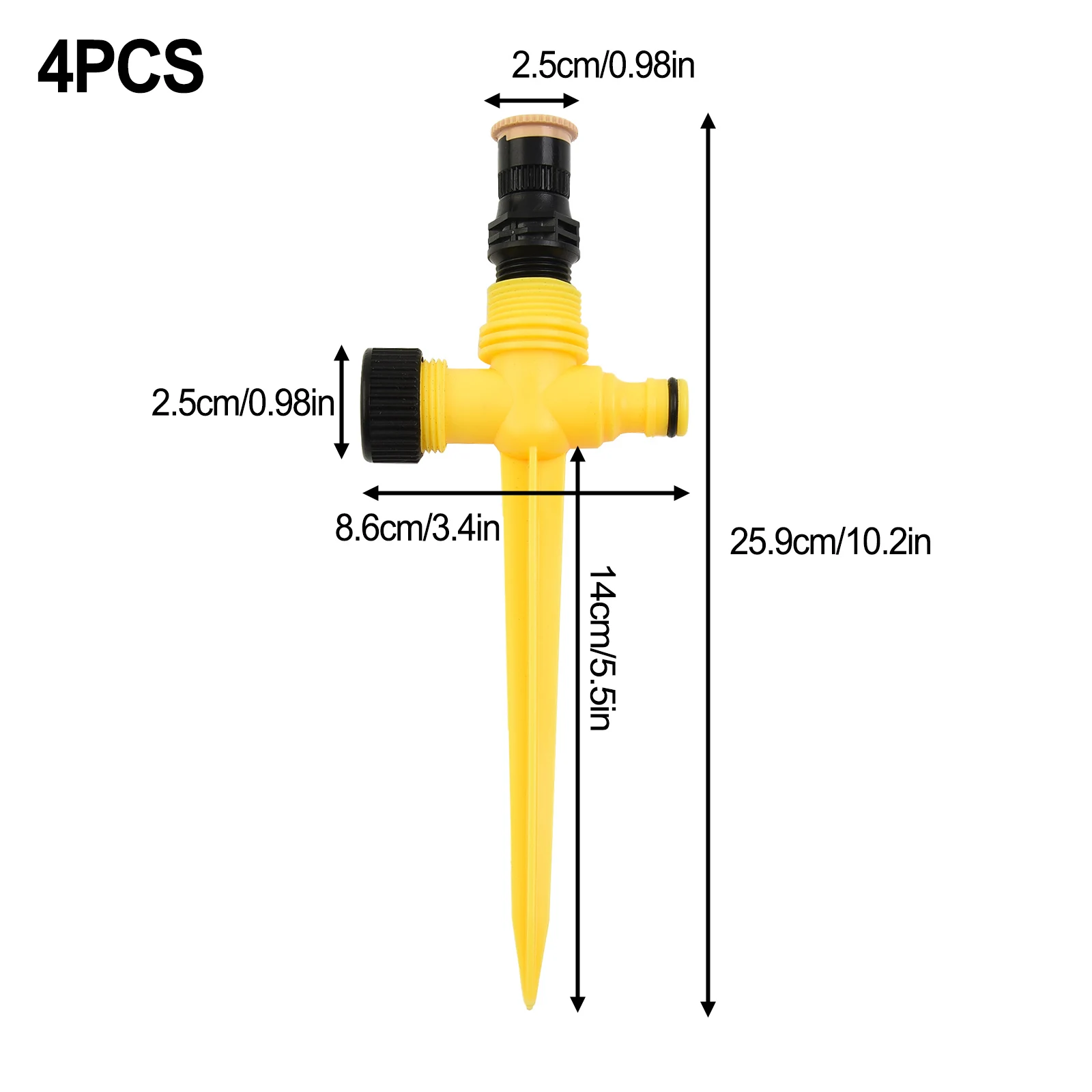 Watering Tool &deg; Rotation Auto Irrigation System Garden Lawn Sprinkler Patio Save Water Gardening Accessories Plants