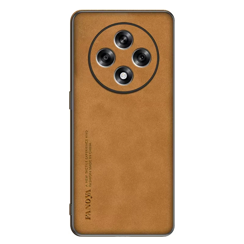 Luxury Sheepskin Leather Case - Men's Business Retro Back Cover