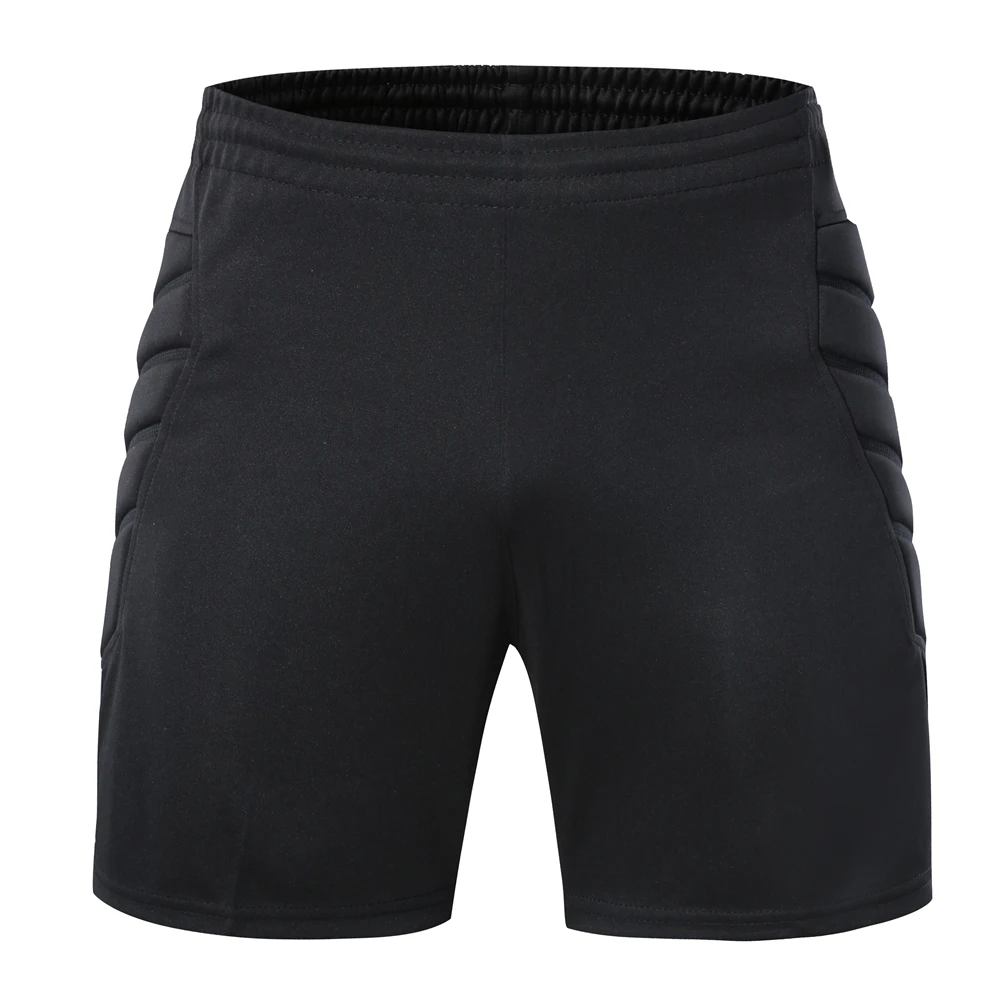 Men shorts rugby football soccer goalkeeper protective training shorts