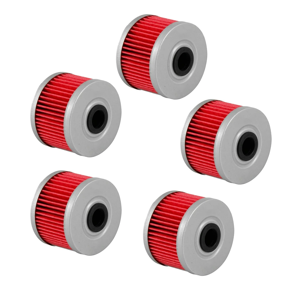 

Масляный фильтр для мотоцикла HONDA CBR300R 2015 2016 CBX 250 CRF250L CRF 250L 2013-2015 FMX650 FMX 650, 5 комплектов