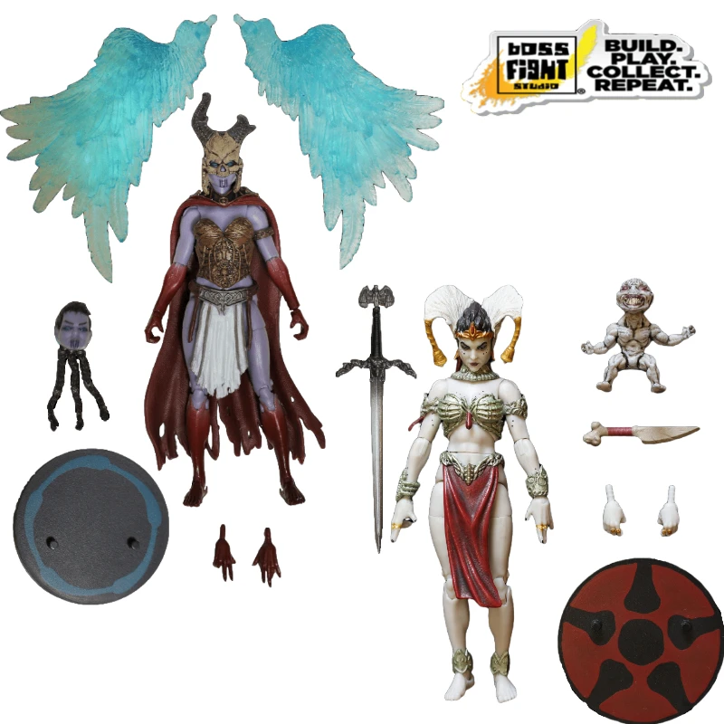 

【in Stock 】BFS Boss Fight Studio Court of The Dead 1 Wave 1/18 Gethsemoni Queen of The Dead Valkyrie Kier Action Figures
