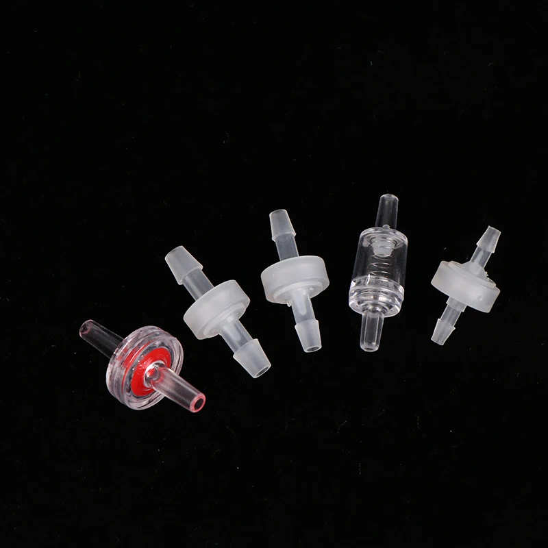 Check valve 3/4/6/8/10/12mm Plastic One-Way Non-Return Pagoda Inline Fluids Check Valve For Fuel Gas Liquid Ozone-Resistant Water Stop