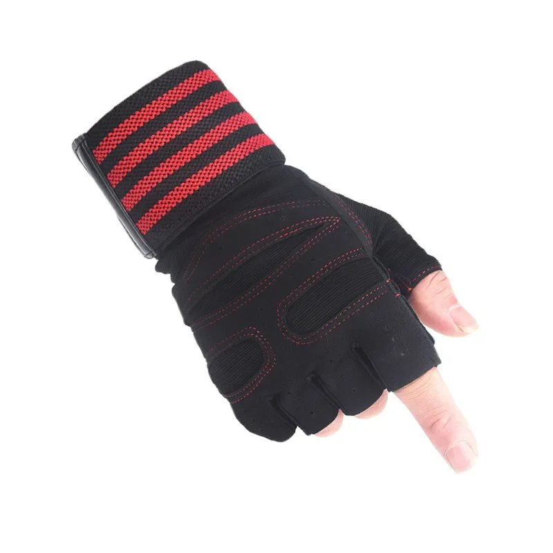 Weightlifting Gloves Men Women Workout Glove Barbell Gym Fitness Gloves with Wrist Support for Cossfit Training Exercise Protect fitness gloves