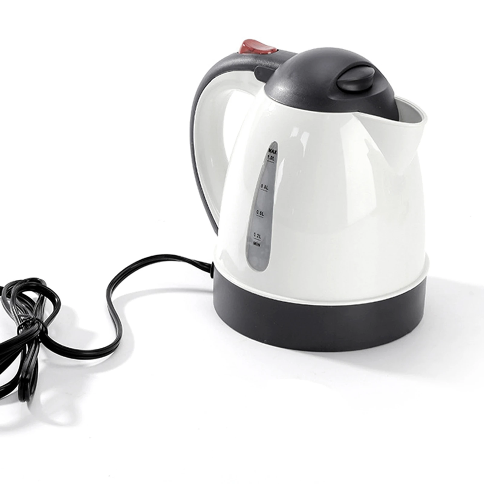 자동차 전기 주전자 1000mL 24V 250W 휴대용 시거잭 주전자, 뜨거운 물, 차, 커피 만들기용 자동차 전기 주전자