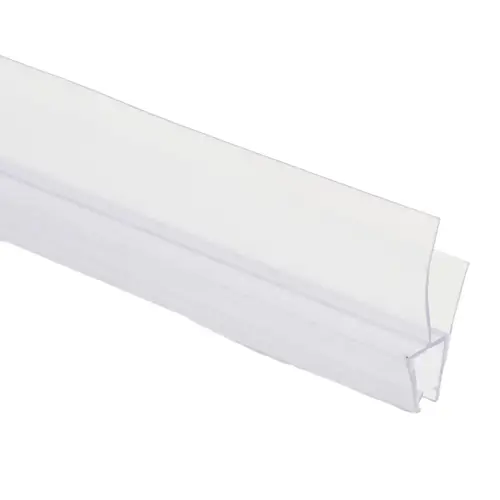 2pcs 50cm Bath Shower Strip Seal For Screens Doors Fits 4-6mm Glass Seals Gaps Shower Screen Seal Strip Bathroom Weather Bar - Image 5
