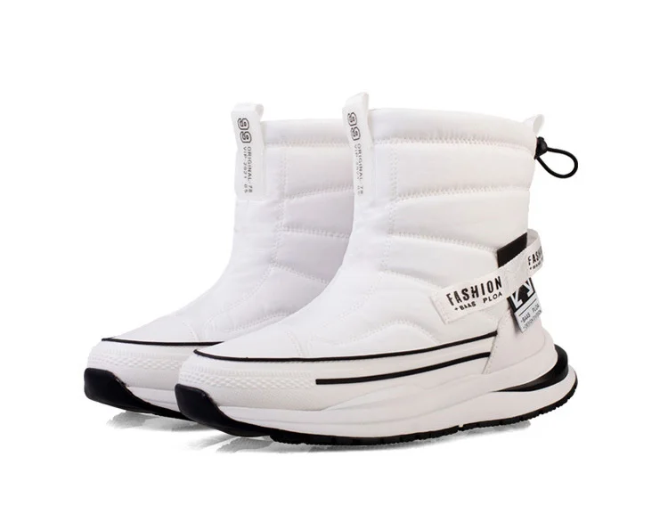 Warm Anti-skid Plush Waterproof Winter Boots - true-deals-club