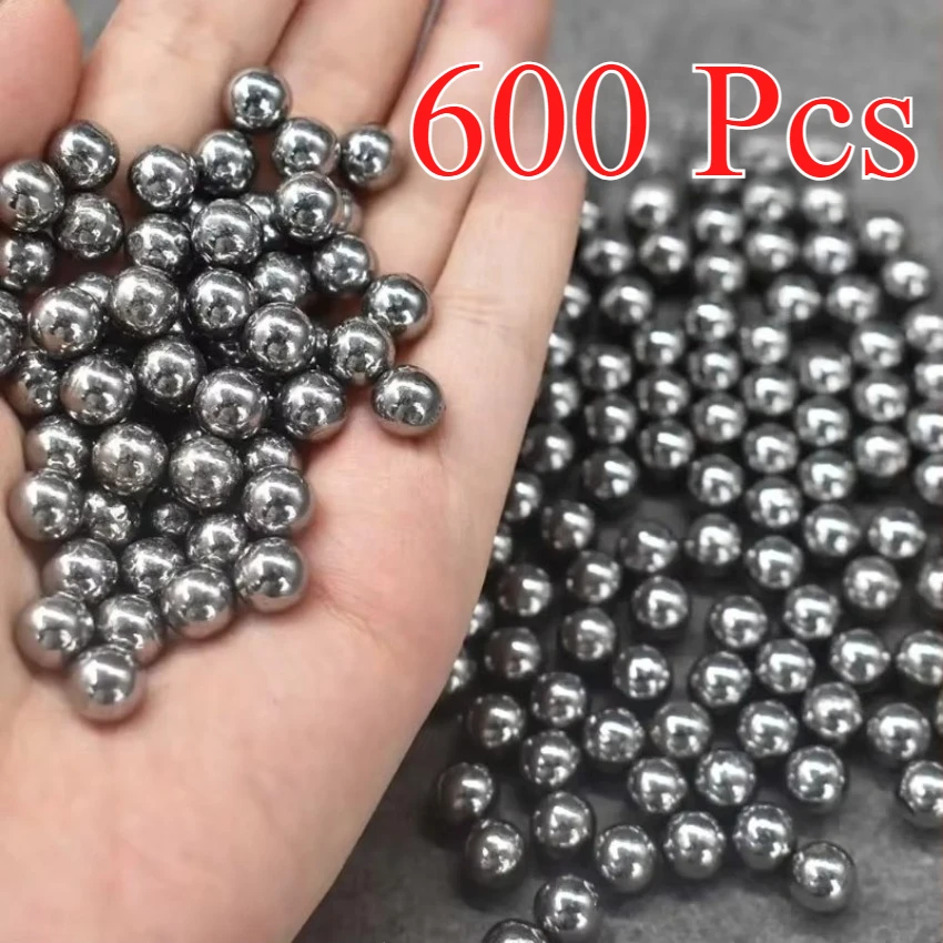 Precision Steel Slingshot Ammo - 8mm Outdoor Shooting Balls (100/600 pcs)