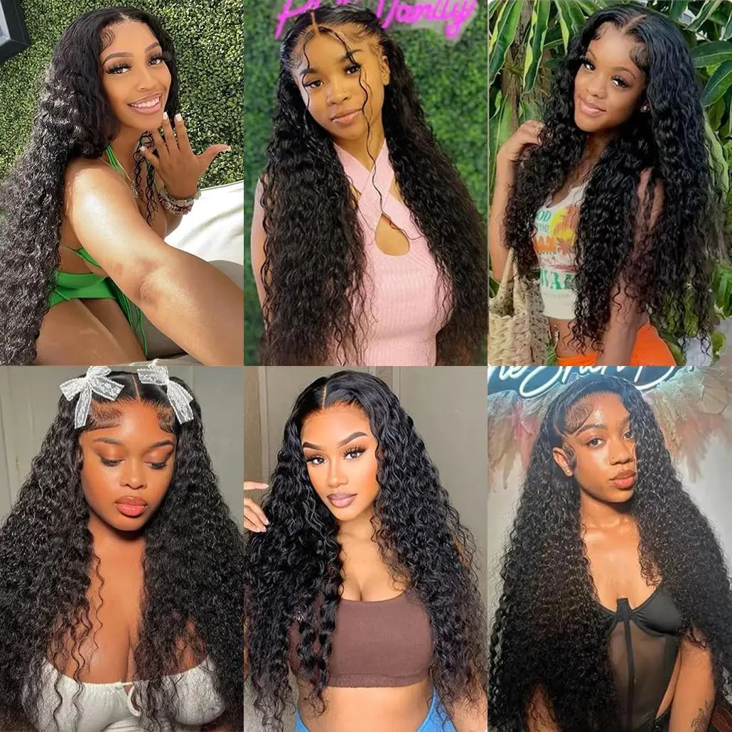 Brazilian Kinky Curly 4x4 Lace Closure Unprocessed Human Virgin Hair Pre Plucked Jerry Curly Frontal Closure Natural Black