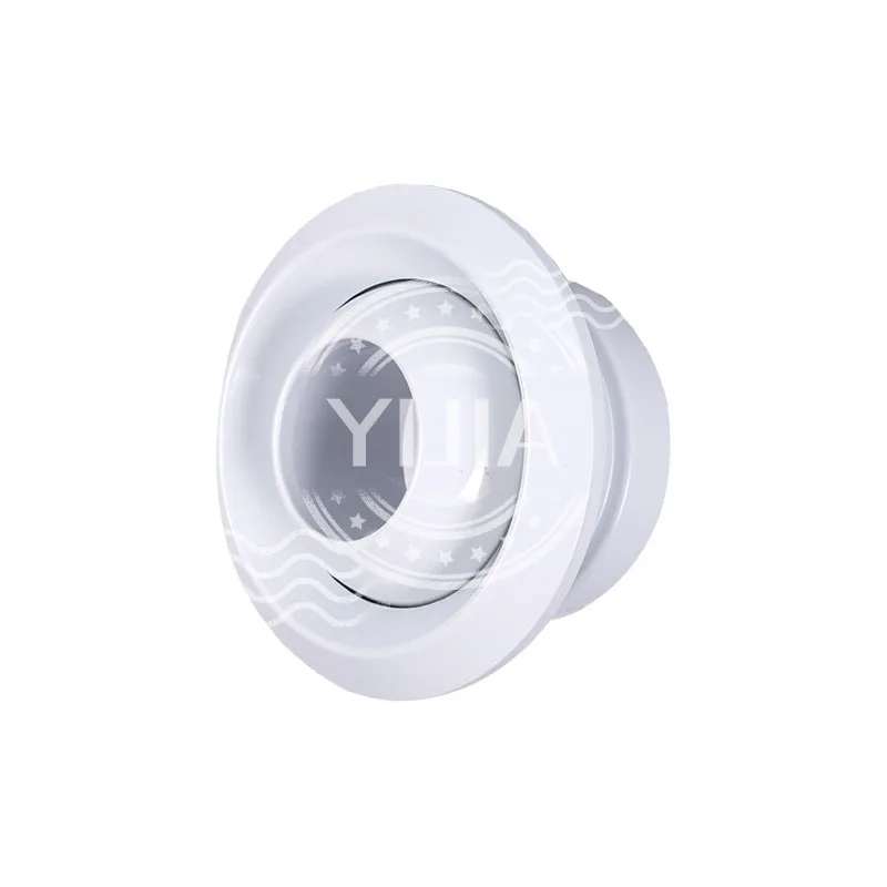 ABS Circular Jet Spherical Nozzle Air Vent Central Ventilation Adjustable Remote Jet Fresh Outlet Valve for Ventilating Device air vent damper