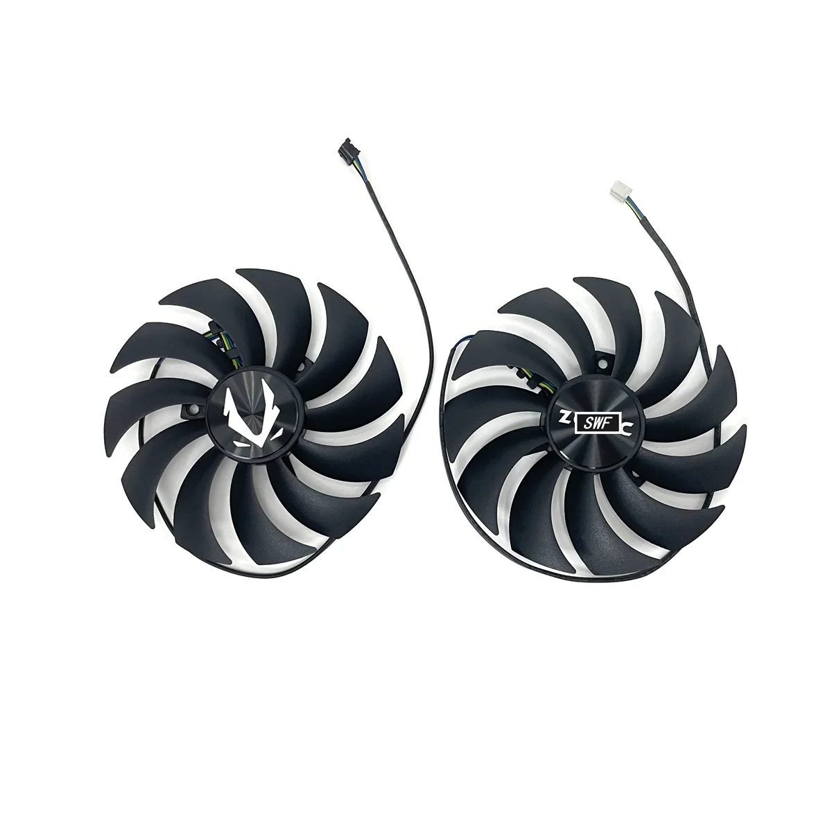 Ventilador de Refrigeração Gpu para Zotac Gaming Rtx 3070 Amp Holo Placa Gráfica Cooler Novo Cf1010u12s Gaa8s2u 0.45a Dc12v Rtx3070 100 mm - Imagem 3