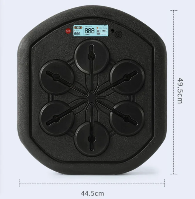 LED Display Wall Mount Target Hit Punching Pads Smart Musical MMA Boxing Machine Training For Stress Relief