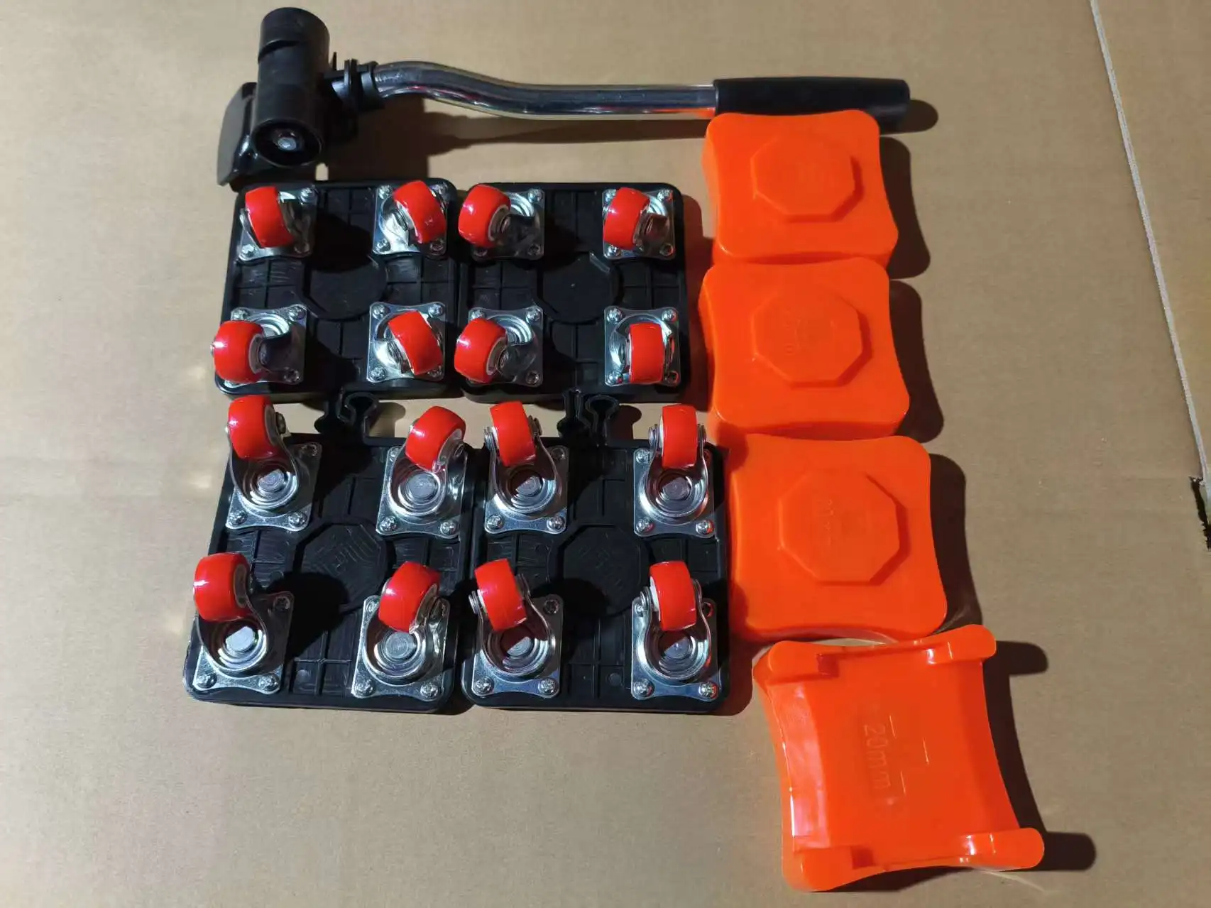 Robustes Werkzeug zum Bewegen: Möbelheber mit drehbaren Rädern, mühelossparender Einpersonenbeweger für Kleiderschrank, Bett und Zuhause