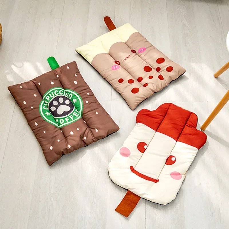 Summer Dog Mat Cooling Pad Mat Dogs Cat Blanket Sofa Breathable Cold Pet Dogs Ice Pad Washable Pets Cat Cushion Pet Supplies