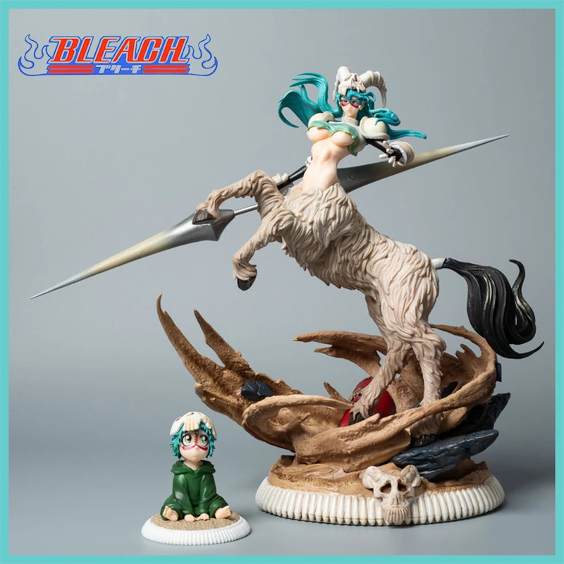 Bleach Ulquiorra Figure Anime Four blade Resonance Glowing Fluorescent Limited Edition Gk Statue