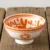 Nordic machine-printed under-glazed ceramic tableware Japanese creative 4.5-inch high-foot anti-scald soup bowl millet rice bowl 14