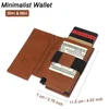 Rfid Credit Card Holder Men Wallets Anti Theft Luxury Wallets for men Carbon Fiber Slim Thin Minimalist Wallet Purse Carteras 4