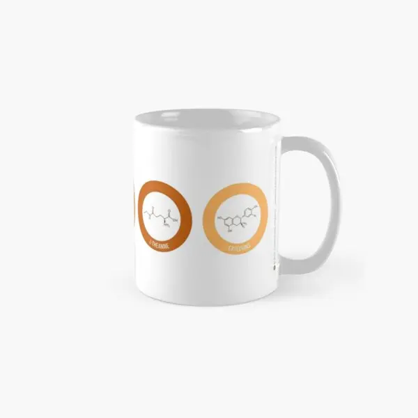 

Chemistry Of Tea Classic Mug Photo Tea Gifts Coffee Drinkware Handle Round Design Image Printed Picture Cup Simple