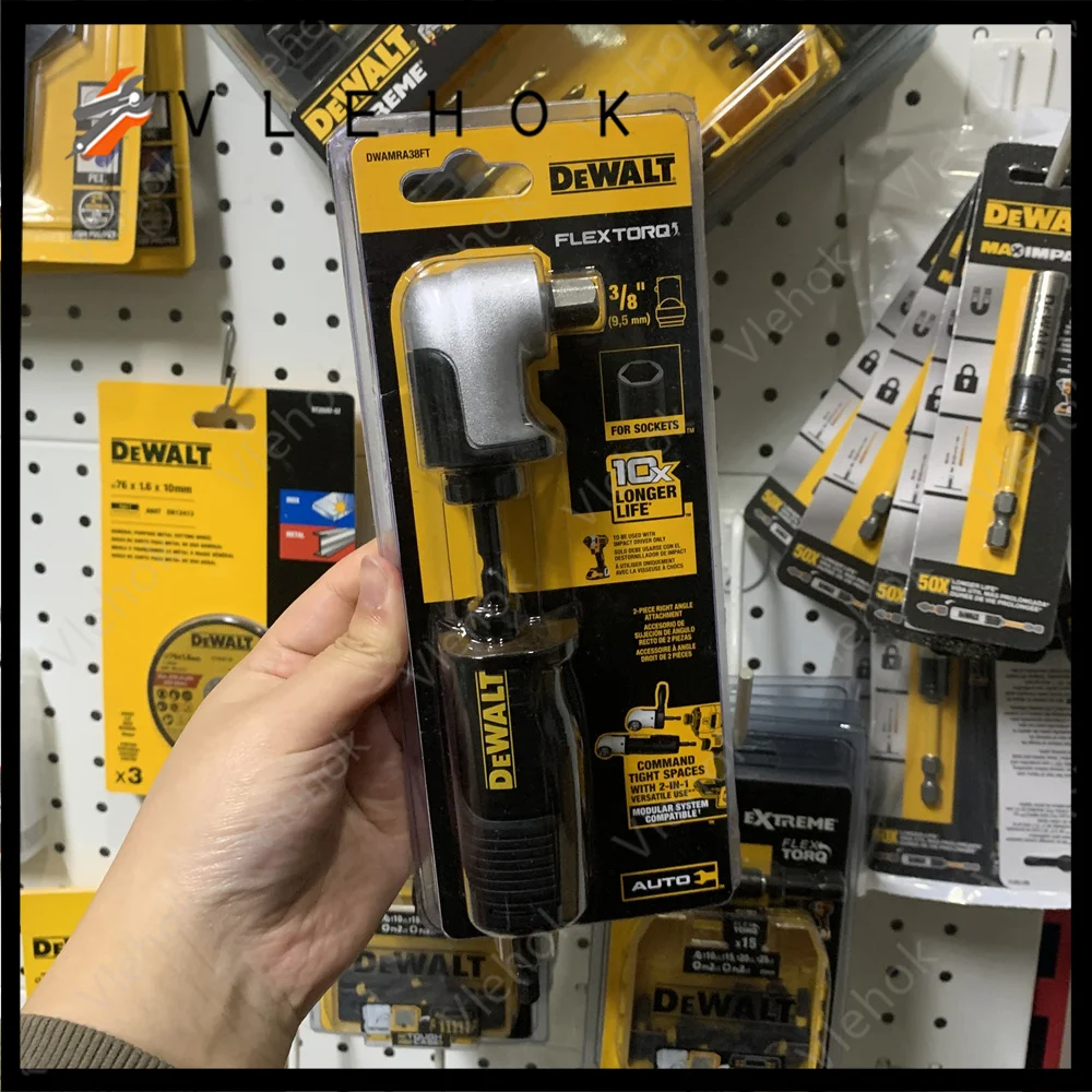 

DEWALT DWAMRA14FT DWAMRA38FT FLEXTORQ®1/4 "3/8" Квадратный привод модульный правый угол крепления аксессуары для электроинструмента