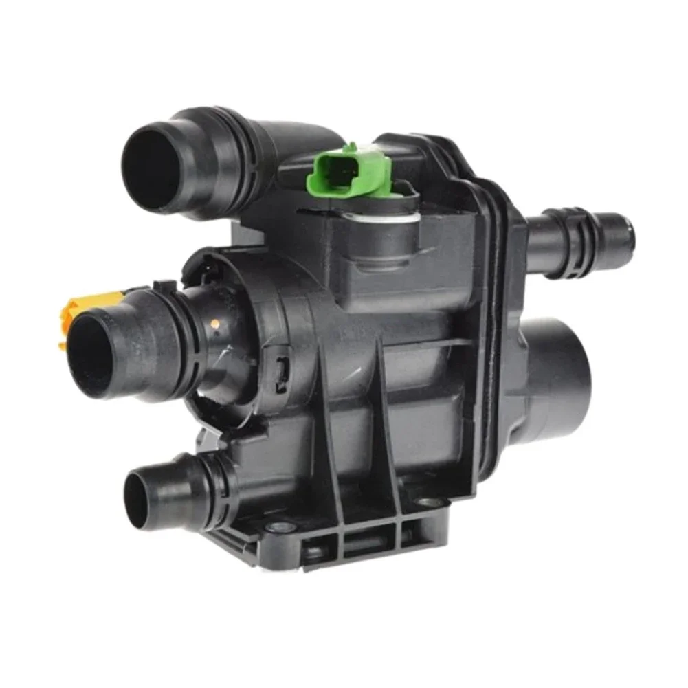Coolant Thermostat Housing For Peugeot 208 308 Ctiroen C3 Picasso C4 DS3 1.2 9807198480 9807119880