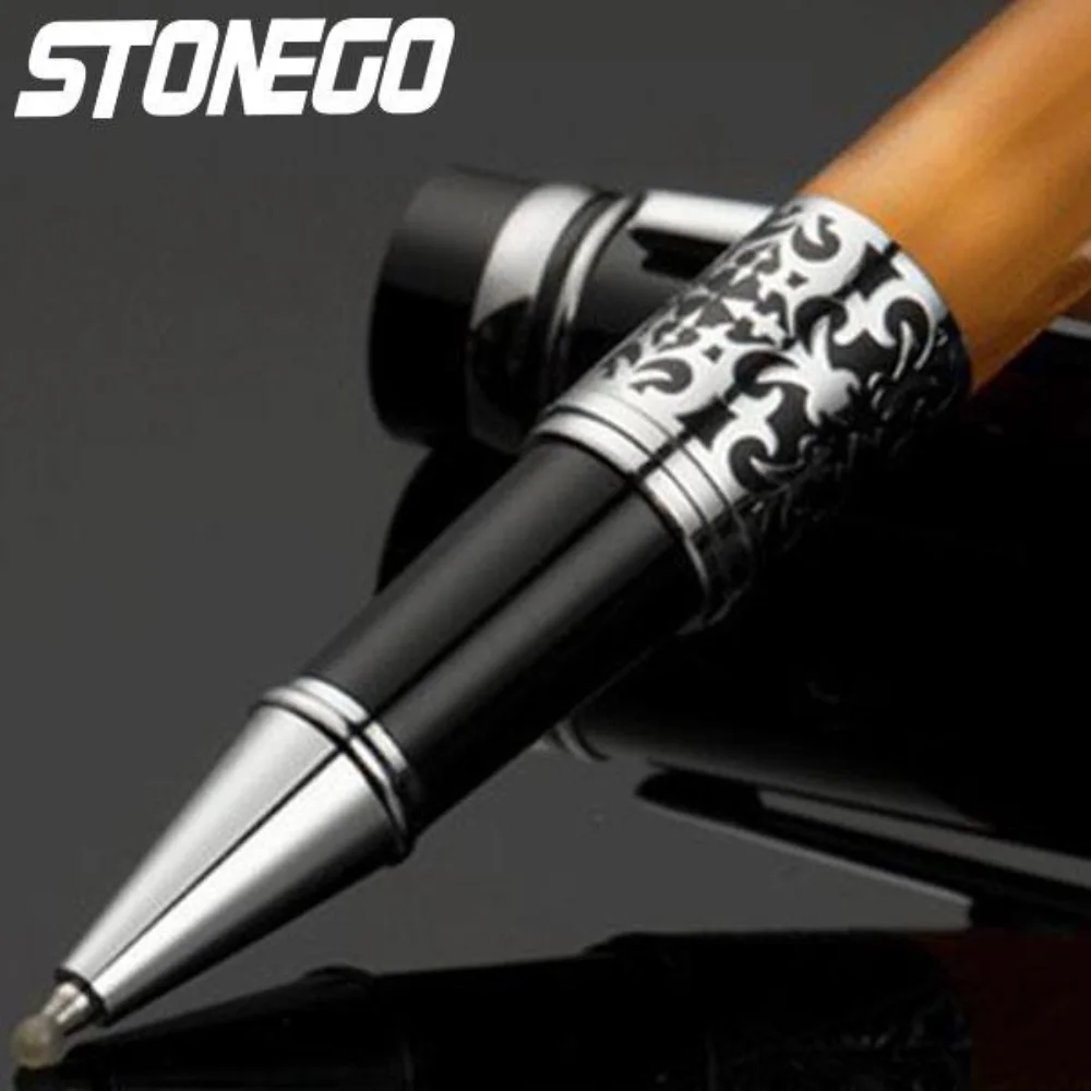 STONEGO Luxurious Metal Gel Pen Ballpoint Pen Advertising Gift Signature Pen