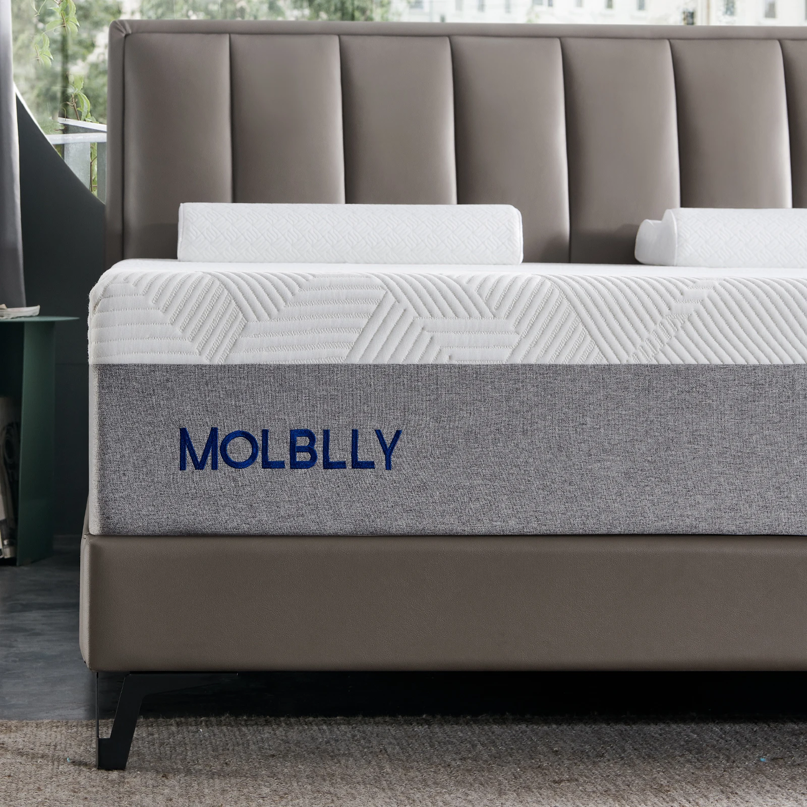 

Molblly 12 inch Gel Memory Foam Cool Sleep & Comfy Support Mattress